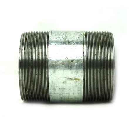 Thrifco Plumbing 2 Inch x 3 Inch Galvanized Steel Nipple 5220098